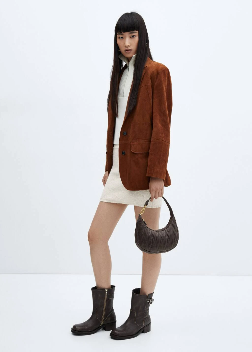 Minijupe Maille Texturée 2 Minijupe Maille Texturée – Image 2