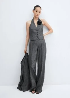 Pantalon De Costume Laine -Mode Nouvelle Magasin 57048279 99 D2