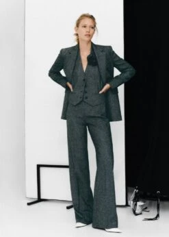 Pantalon De Costume Laine -Mode Nouvelle Magasin 57048279 99 D6