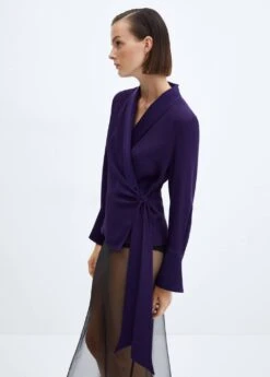 Blouse Cache-cœur Revers -Mode Nouvelle Magasin 57049108 56