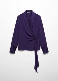 Blouse Cache-cœur Revers -Mode Nouvelle Magasin 57049108 56 B