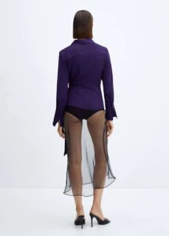 Blouse Cache-cœur Revers -Mode Nouvelle Magasin 57049108 56 R