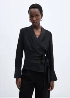 Blouse Cache-cœur Revers