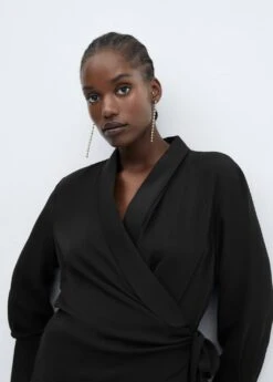 Blouse Cache-cœur Revers -Mode Nouvelle Magasin 57049108 99 D4