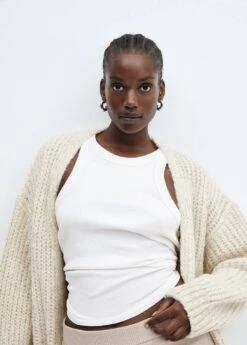 Cardigan En Fils Métallisés -Mode Nouvelle Magasin 57049120 05 D4