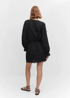 Robe Texturée Broderies -Mode Nouvelle Magasin 57050179 99 R