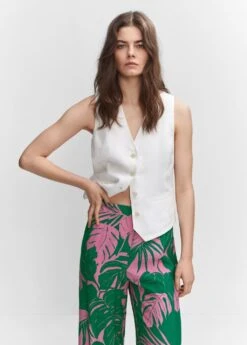 Pantalon Wideleg Imprimé -Mode Nouvelle Magasin 57050204 43 D1