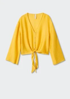 Blouse Manches Cloche Nœud -Mode Nouvelle Magasin 57050213 11 B