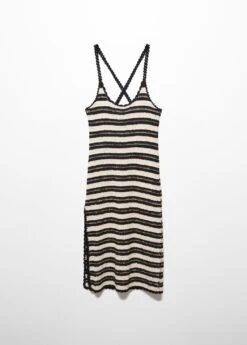 Robe Crochet à Rayures -Mode Nouvelle Magasin 57050256 99 B