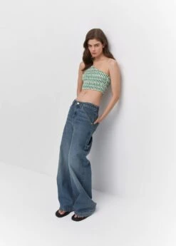 Top Asymétrique Froncé -Mode Nouvelle Magasin 57050267 43 D2