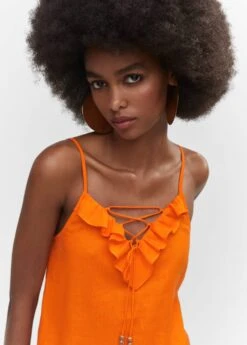 Top Cordon De Serrage Volants -Mode Nouvelle Magasin 57050274 20 D1