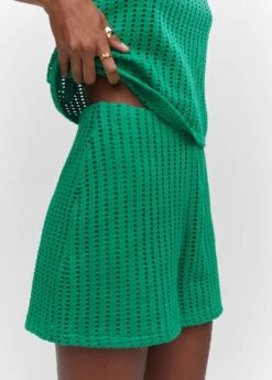 Short Maille Ajourée -Mode Nouvelle Magasin 57050299 43 D6