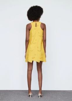 Robe Coton Détails Ajourés -Mode Nouvelle Magasin 57050301 12 R