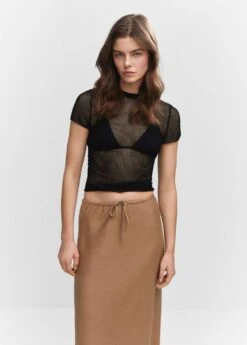 Jupe Longue Nœud -Mode Nouvelle Magasin 57050303 09 D1