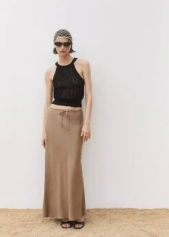 Jupe Longue Nœud -Mode Nouvelle Magasin 57050303 09 D7