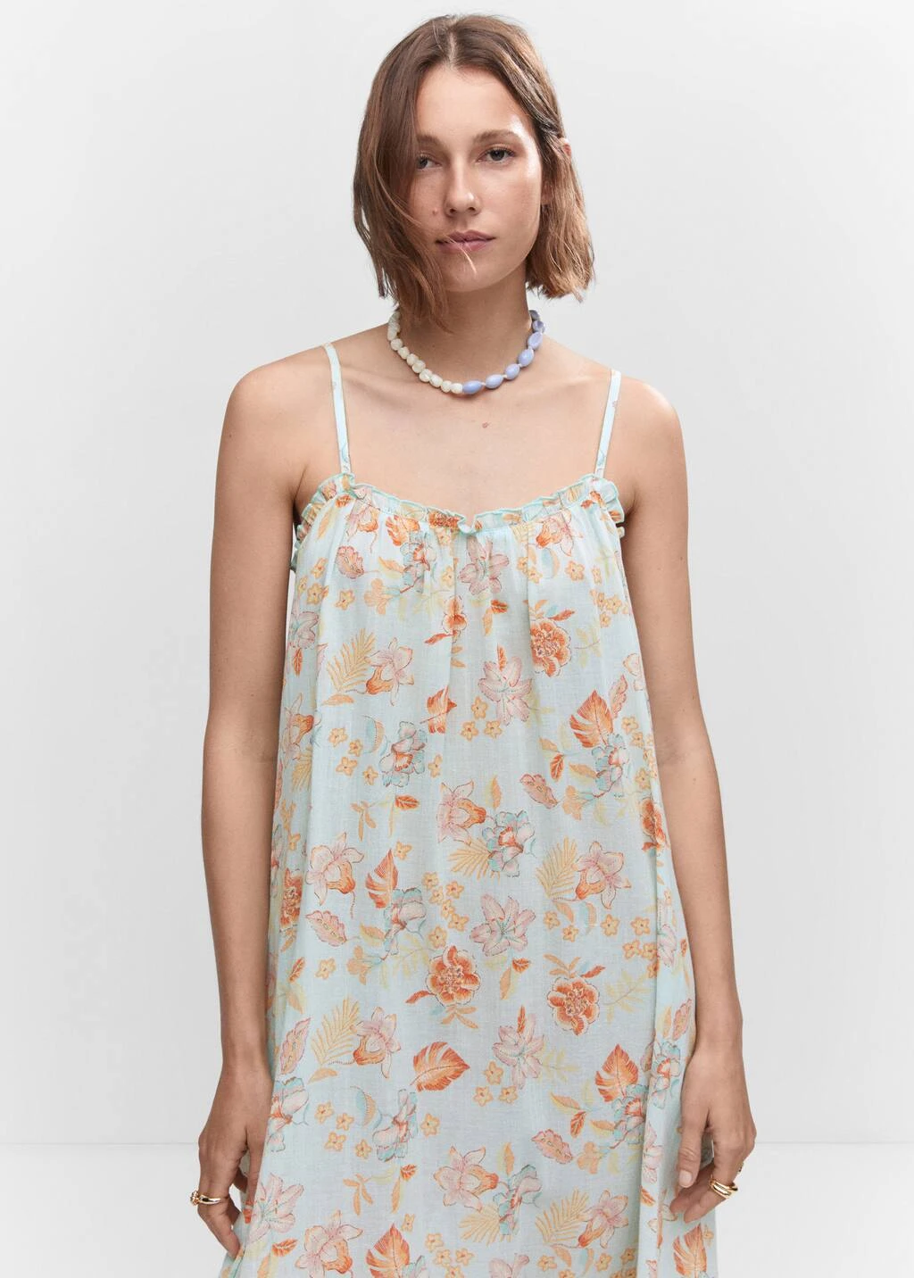 Robe Longue à Fleurs 1 Robe Longue à Fleurs