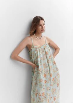 Robe Longue à Fleurs 12 Robe Longue à Fleurs -Mode Nouvelle Magasin 57050307 45 D2