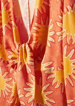 Robe Imprimée Détail Nœud -Mode Nouvelle Magasin 57050384 20 D8