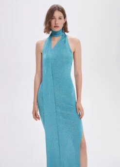 Robe Asymétrique Lurex