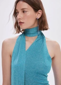 Robe Asymétrique Lurex 11 Robe Asymétrique Lurex -Mode Nouvelle Magasin 57050452 52 D1