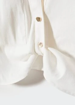 Chemise Crop Nœud -Mode Nouvelle Magasin 57050487 01 D8