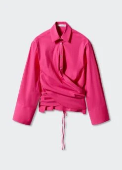 Chemise Croisée Nœud -Mode Nouvelle Magasin 57050488 88 B