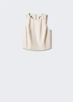 Crop Top Bretelles Larges -Mode Nouvelle Magasin 57052001 05 B