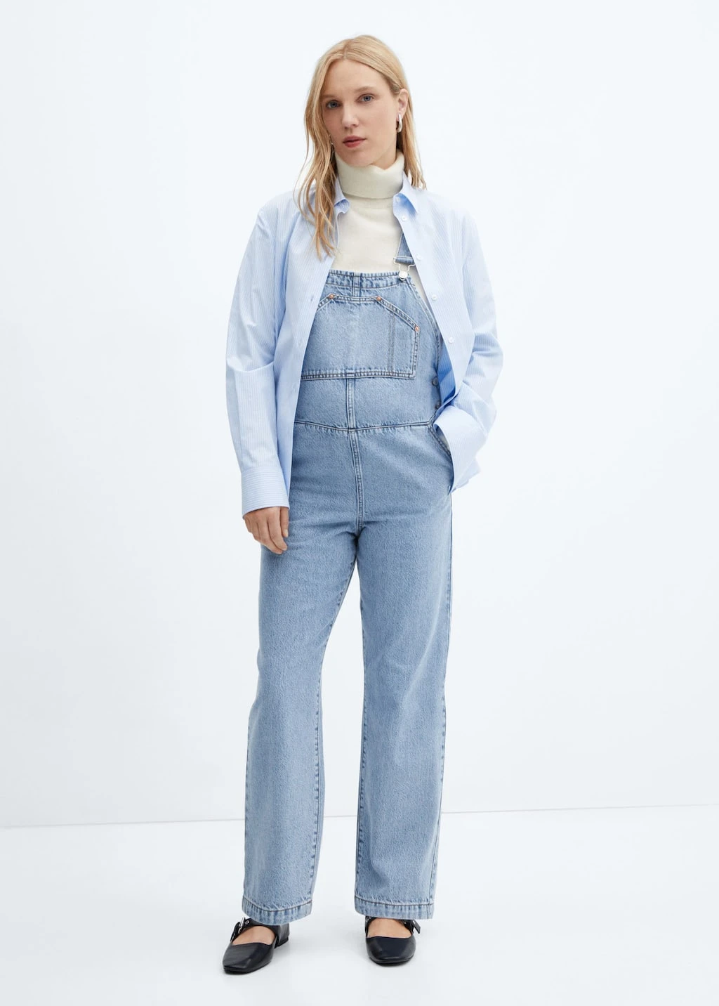 Salopette De Grossesse En Jean 2 Salopette De Grossesse En Jean – Image 2