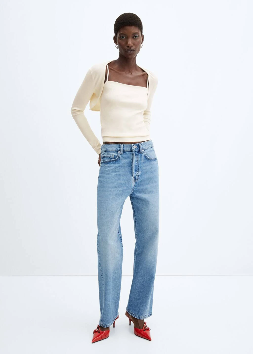 Lot T-shirt Et Boléro Coton 2 Lot T-shirt Et Boléro Coton – Image 2