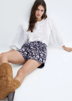 Short Matelassé Coton -Mode Nouvelle Magasin 57055974 56 D2