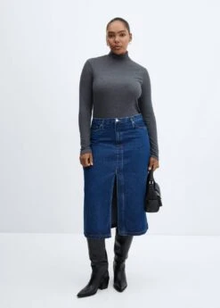 T-shirt Col Roulé -Mode Nouvelle Magasin 57057730 92 D3