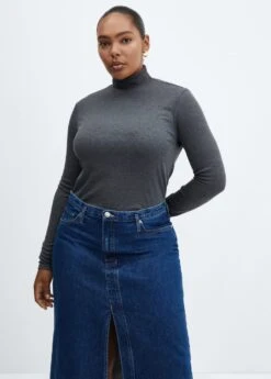 T-shirt Col Roulé -Mode Nouvelle Magasin 57057730 92 D5