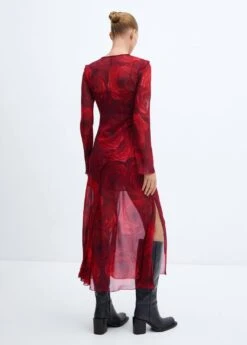 Robe En Gaze à Fleurs -Mode Nouvelle Magasin 57057762 70 R