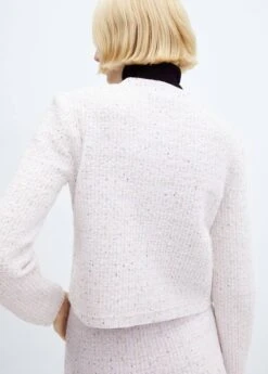 Cardigan Tweed Bouton Bijou -Mode Nouvelle Magasin 57059088 05 R