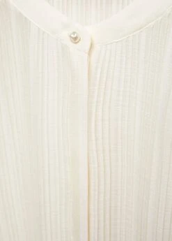 Blouse Plissée Semi-transparente -Mode Nouvelle Magasin 57059111 05 D8