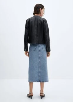 Jupe Midi En Jean -Mode Nouvelle Magasin 57061176 TM R