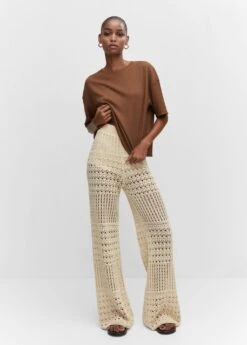 T-shirt Oversize Texturé -Mode Nouvelle Magasin 57062505 30 99999999 01