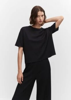 T-shirt Oversize Texturé