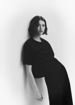 T-shirt Oversize Texturé -Mode Nouvelle Magasin 57062505 99 D2