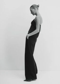 Top Satin Col Bénitier -Mode Nouvelle Magasin 57062884 99 D2