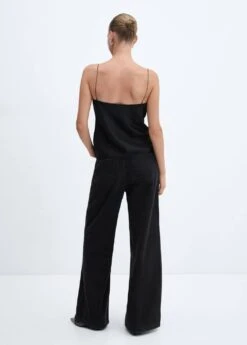 Top Satin Col Bénitier -Mode Nouvelle Magasin 57062884 99 R