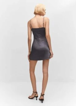 Robe Courte Drapée Cache-cœur -Mode Nouvelle Magasin 57063805 93 R