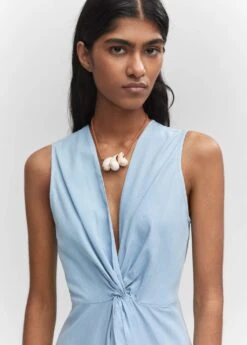 Robe Midi Nœud -Mode Nouvelle Magasin 57064010 TC D1