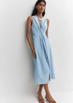 Robe Midi Nœud -Mode Nouvelle Magasin 57064010 TC D2