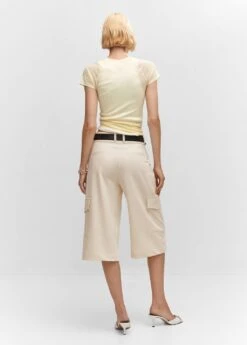 Bermuda Cargo Pinces -Mode Nouvelle Magasin 57064434 05 R