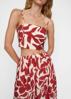 Top Crop Imprimé -Mode Nouvelle Magasin 57065791 76 D6