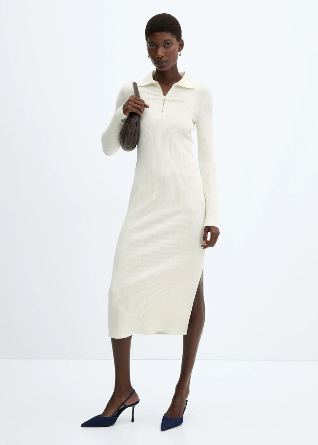 Robe Décolleté Zippé 2 Robe Décolleté Zippé – Image 2