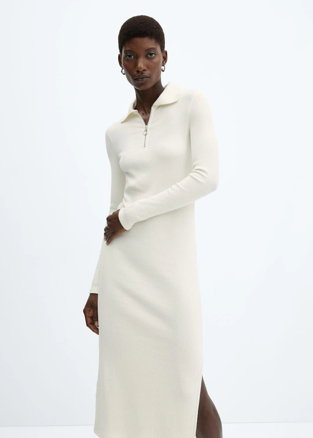 Robe Décolleté Zippé 1 Robe Décolleté Zippé