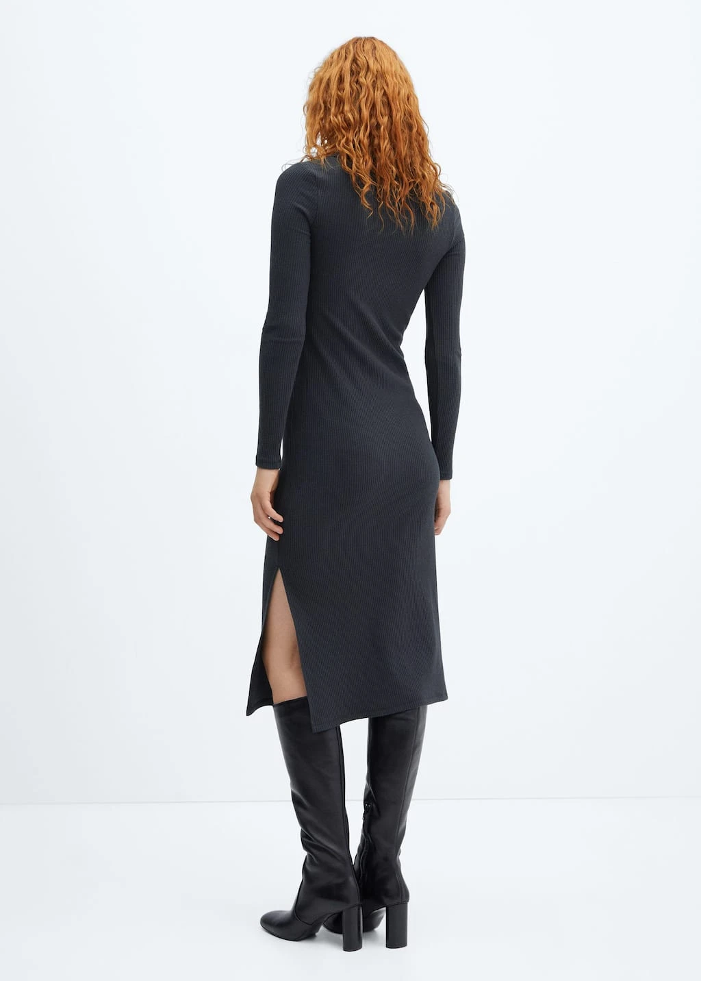 Robe Décolleté Zippé 10 Robe Décolleté Zippé – Image 10