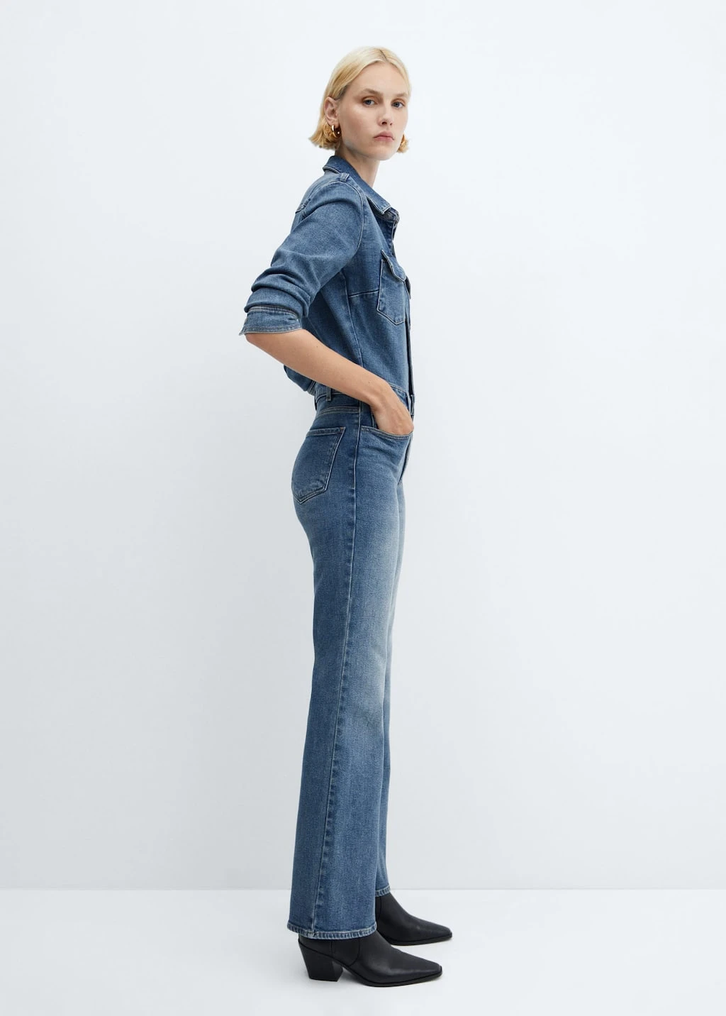 Combi-pantalon En Jean 5 Combi-pantalon En Jean – Image 5